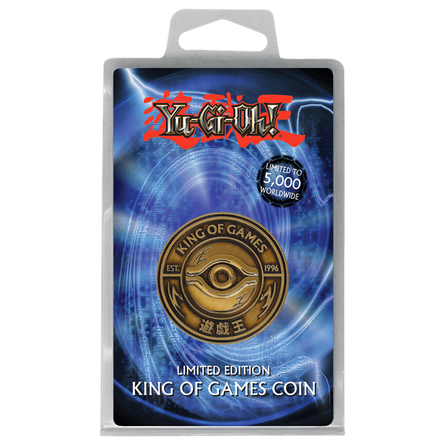 coin deck yugioh Yu-Gi-Oh! King Of Games Coin – 24-7 Games & Collectables