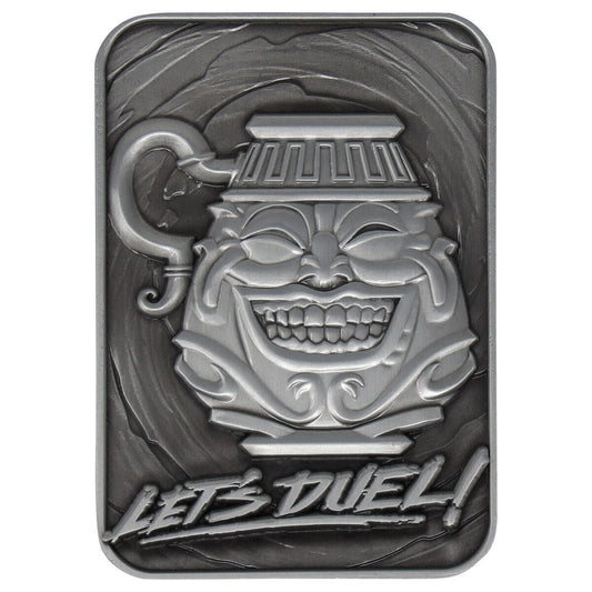 Yu-Gi-Oh! Pot Of Greed Limited Edition Metal Card Yu-Gi-Oh! Pot Of Greed Limited Edition Metal Card