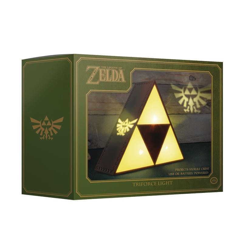 Zelda Tri-Force Logo Projection Light By Paladone
