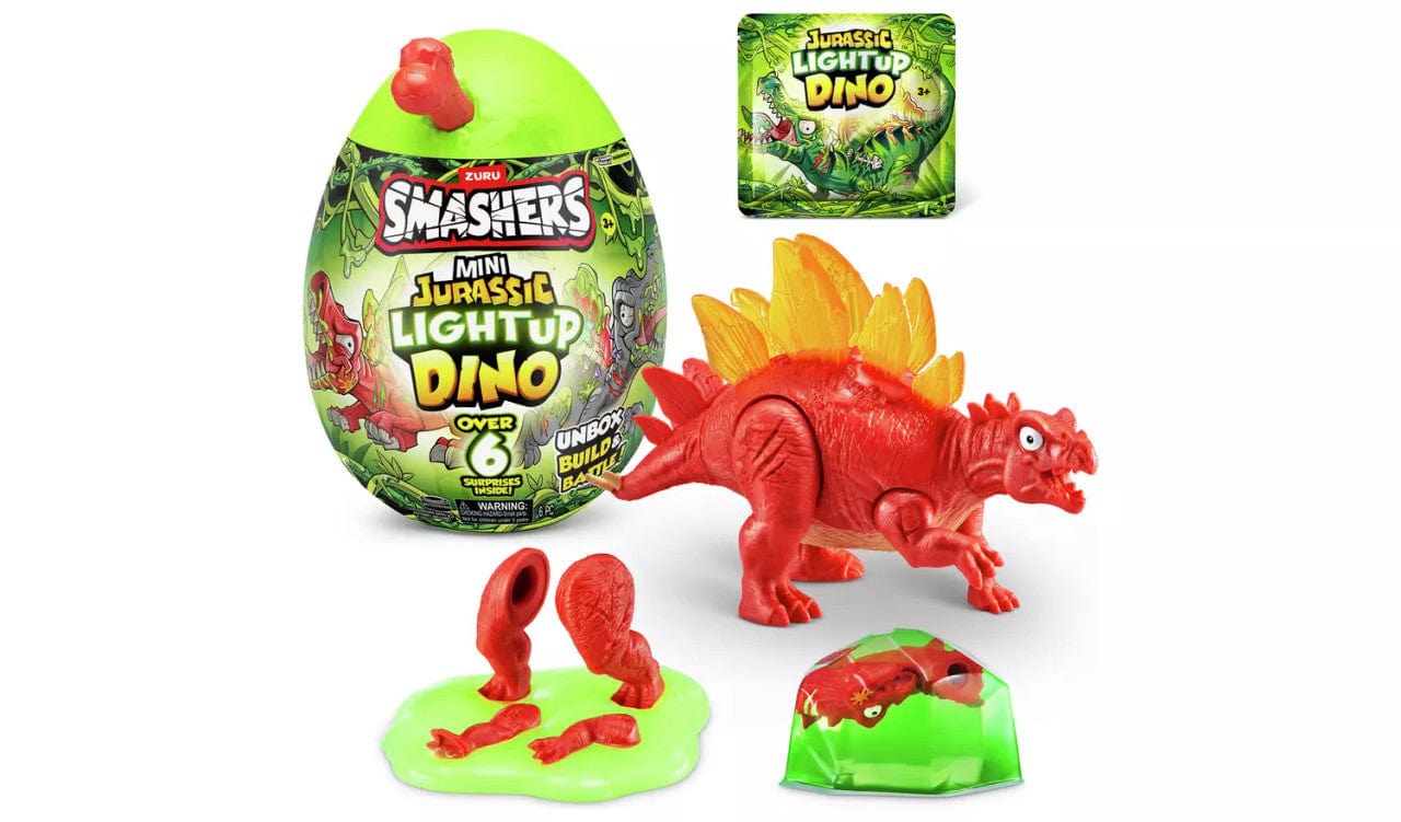Zuru Smashers Mini Jurassic Light-Up Dinosaur
