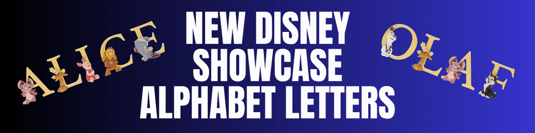 Releasing Soon: The Disney Showcase Alphabet Collection