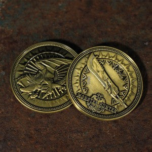 Monster hunter world coin by fanattik