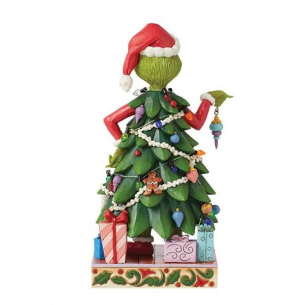The Grinch Dressed As A Christmas Tree Figurine By Jim Shore 6015211