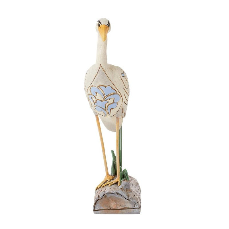 Heartwood Creek By Jim Shore Waterside Watcher (Blue Heron) Figurine 6016523