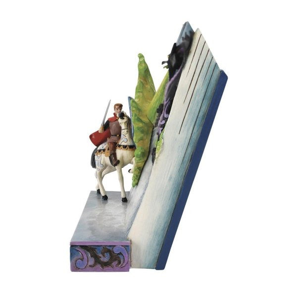 Disney Traditions Love Conquers All Maleficent Storybook Figurine by Jim Shore 6013068