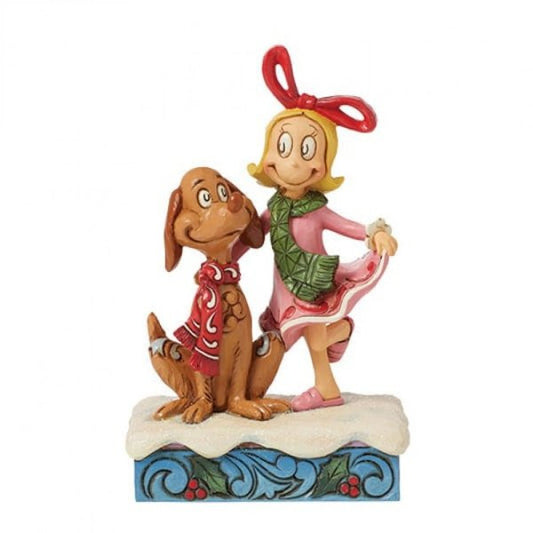 The Grinch Cindy Lou and Max Figurine By Jim Shore 6015220