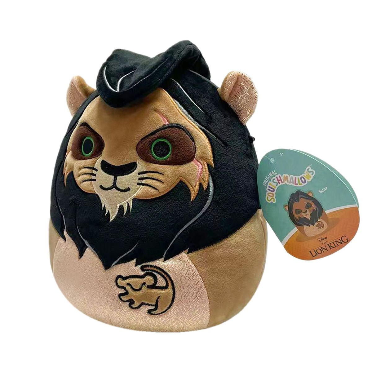 Squishmallows 8” Lion King 30th Anniversary Scar