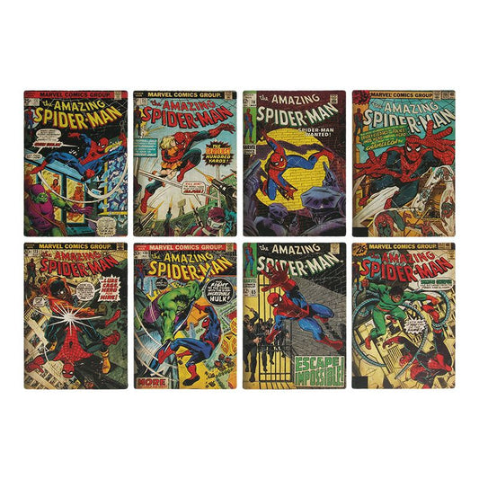 Spiderman Comic Book Coasters By Paladone