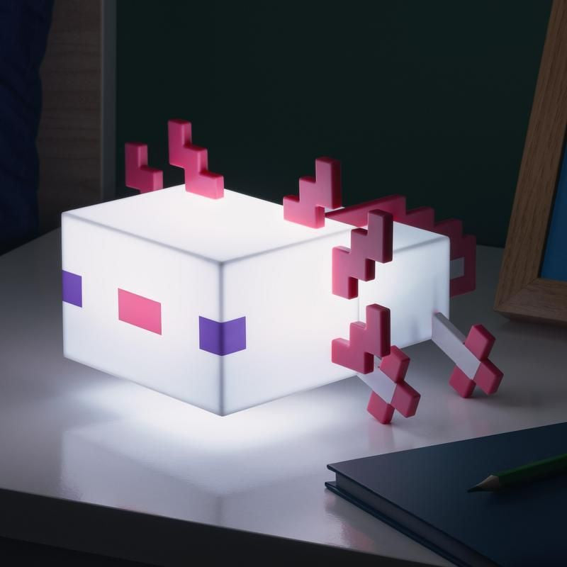 Minecraft Axolotyl Light By Paladone