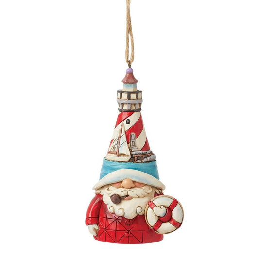 Heartwood Creek By Jim Shore Let Lighthouse Gnome Hanging Ornament Figurine 6016521