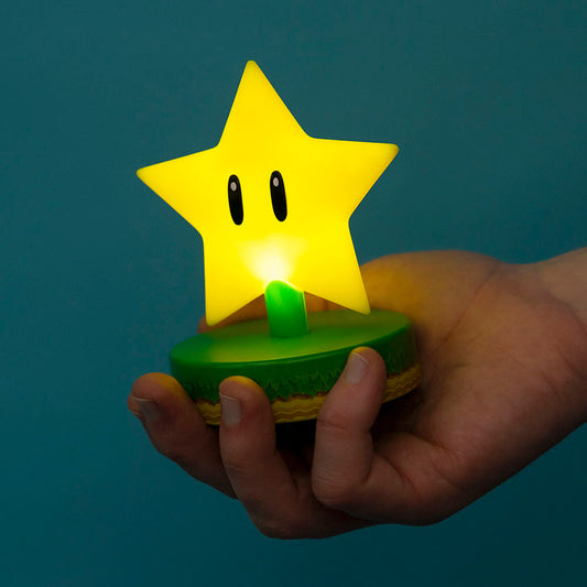 Super Mario Star Icon Light By Paladone