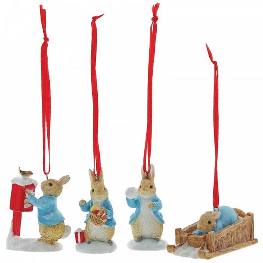 Peter Rabbit Set of 4 Hanging Ornaments
A29927