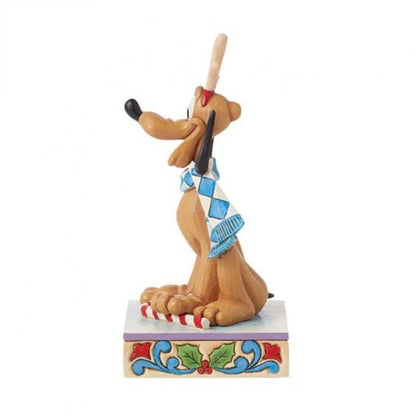 Disney Traditions Christmas Pluto Figurine by Jim Shore 6015012