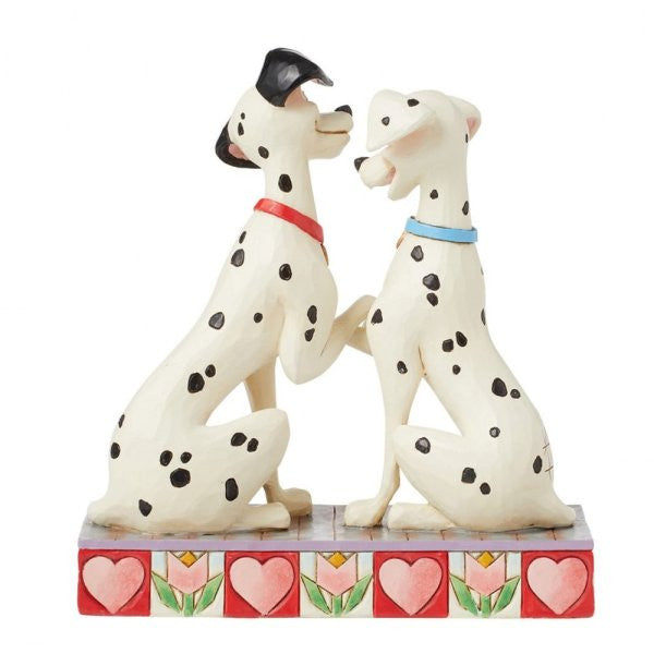Disney Traditions 101 Ways to Love You (Pongo & Perdita Dalmatians Figurine) 6016331
