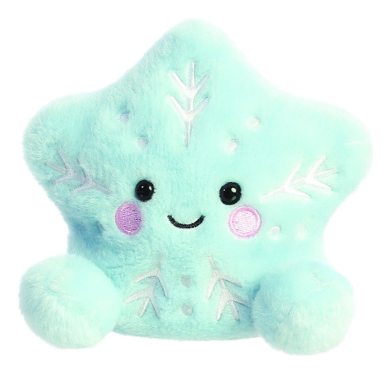 Palm Pals  5” Christmas Frosty Snowflake Plush By Aurora World
