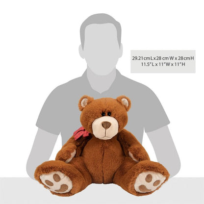 Bubba Amber Bear Plush Soft Toy By Boyds Bears 6017142