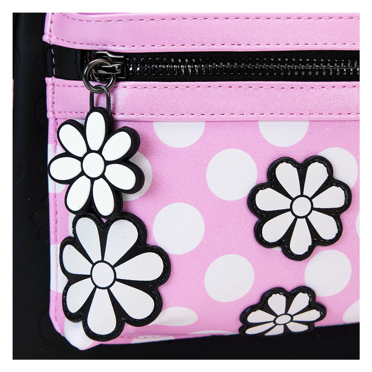 Loungefly Minnie Mouse Floral Rock The Dots Disney Mini Backpack WDBK3879