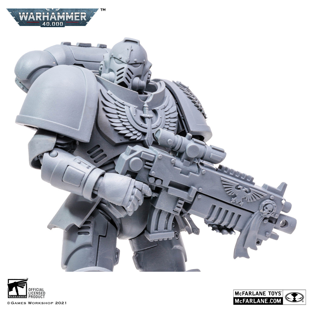 Warhammer 40,000 Dark Angels Assault Intercessor Unpainted