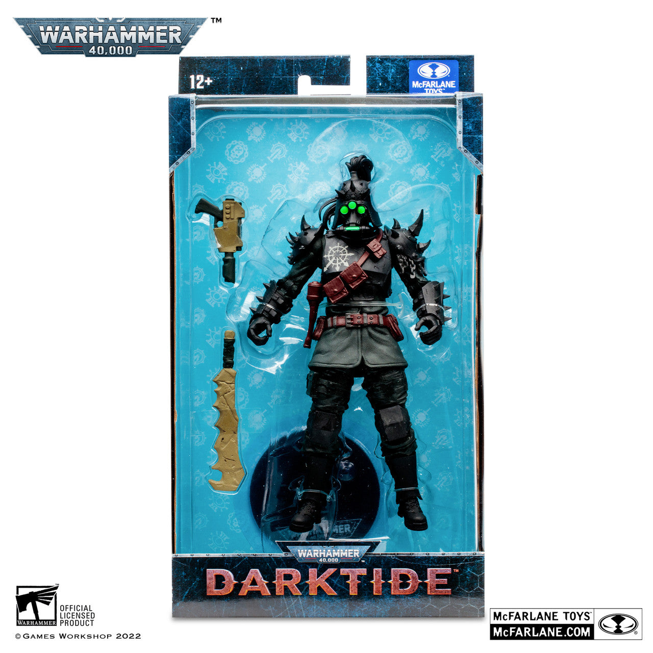 McFarlane Toys Warhammer 40,000 Darktide Traitor Guard Helmet Variant