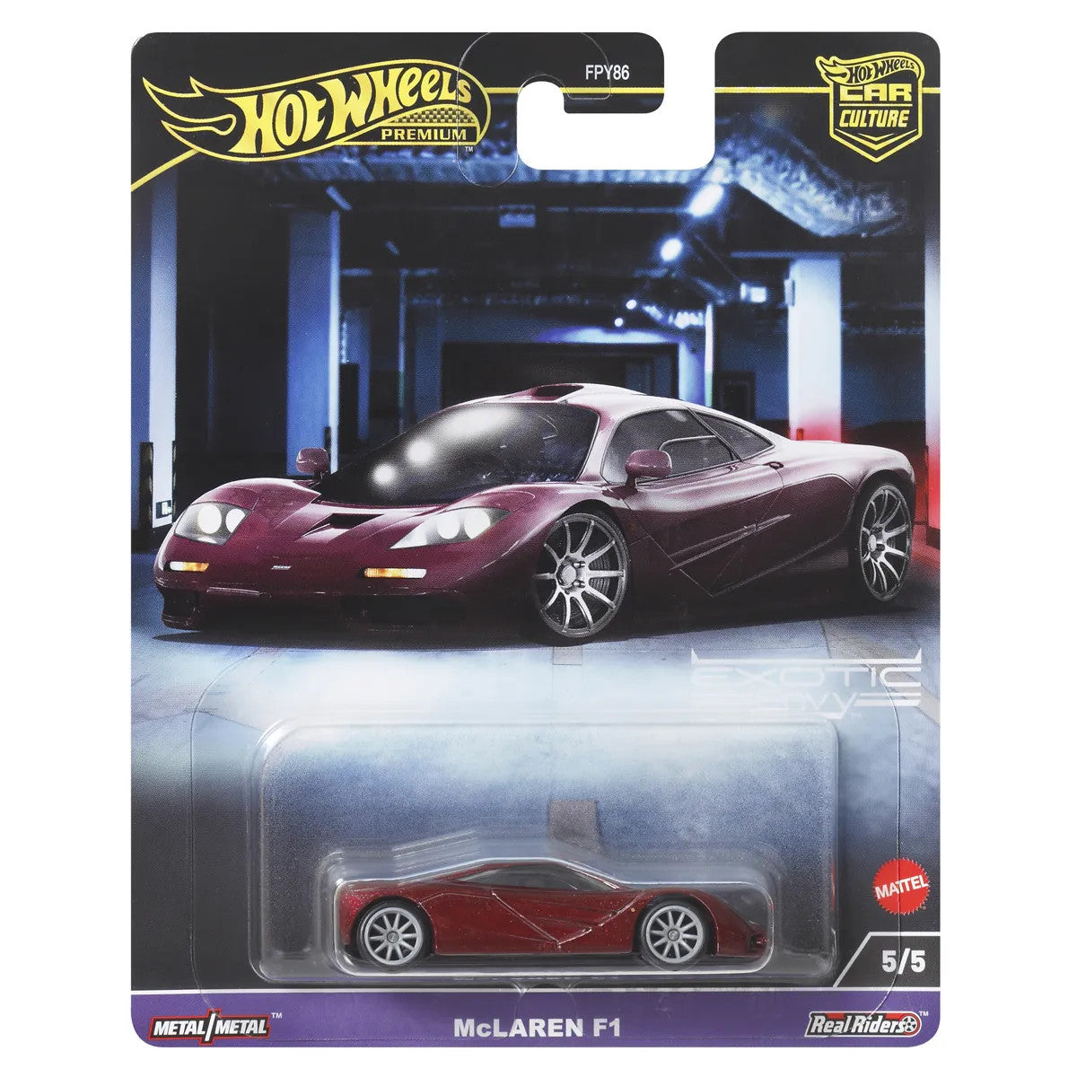 Hot Wheels Car Culture McLaren F1