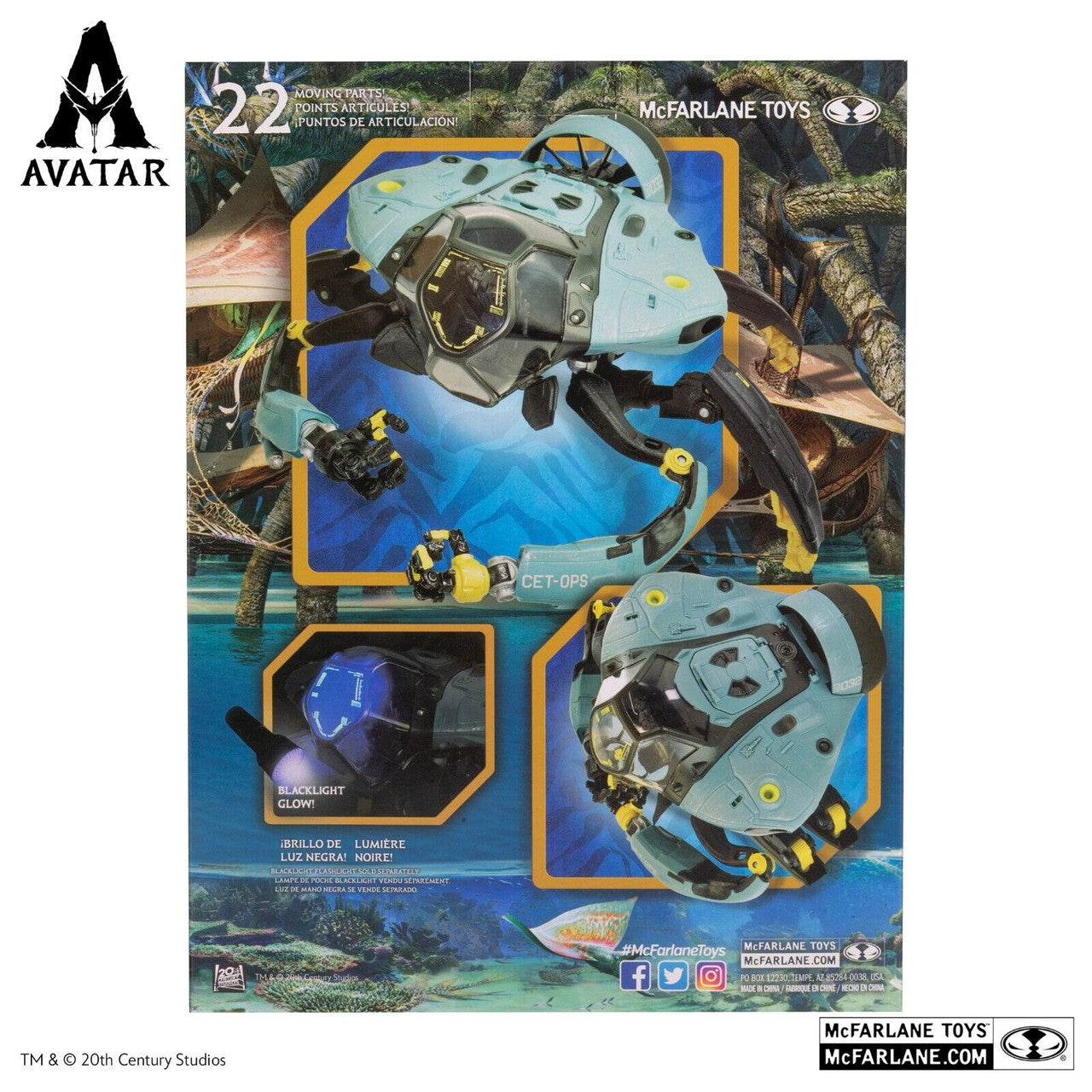 Avatar CET-OPS Crabsuit Mega-figure