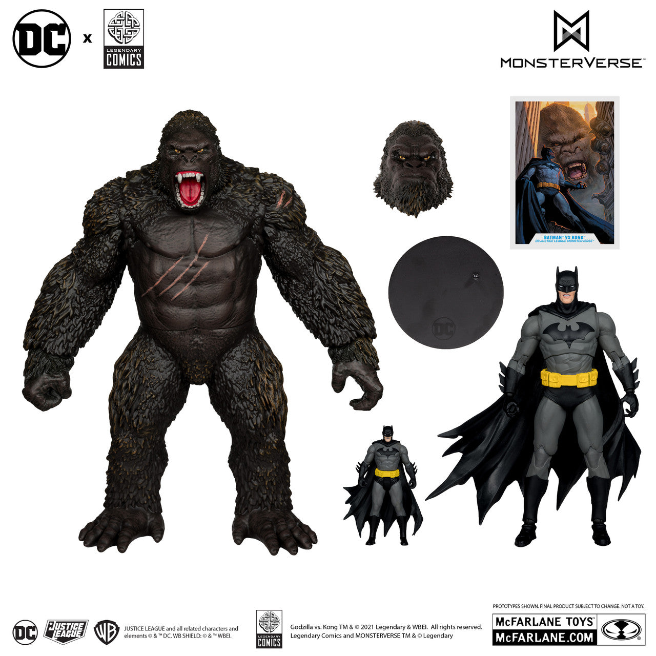 batman vs king kong by mcfarlane toys