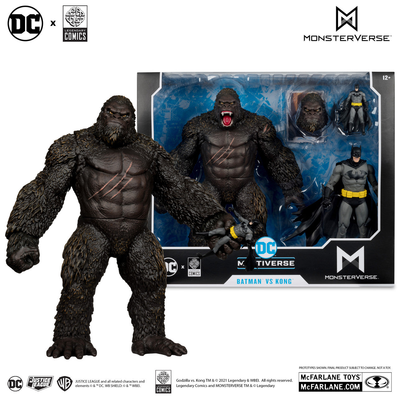 batman vs king kong by mcfarlane toys