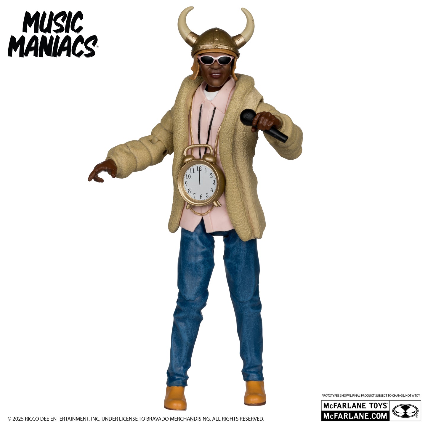 McFarlane Toys Music Maniacs Flavor Flav Hip Hop