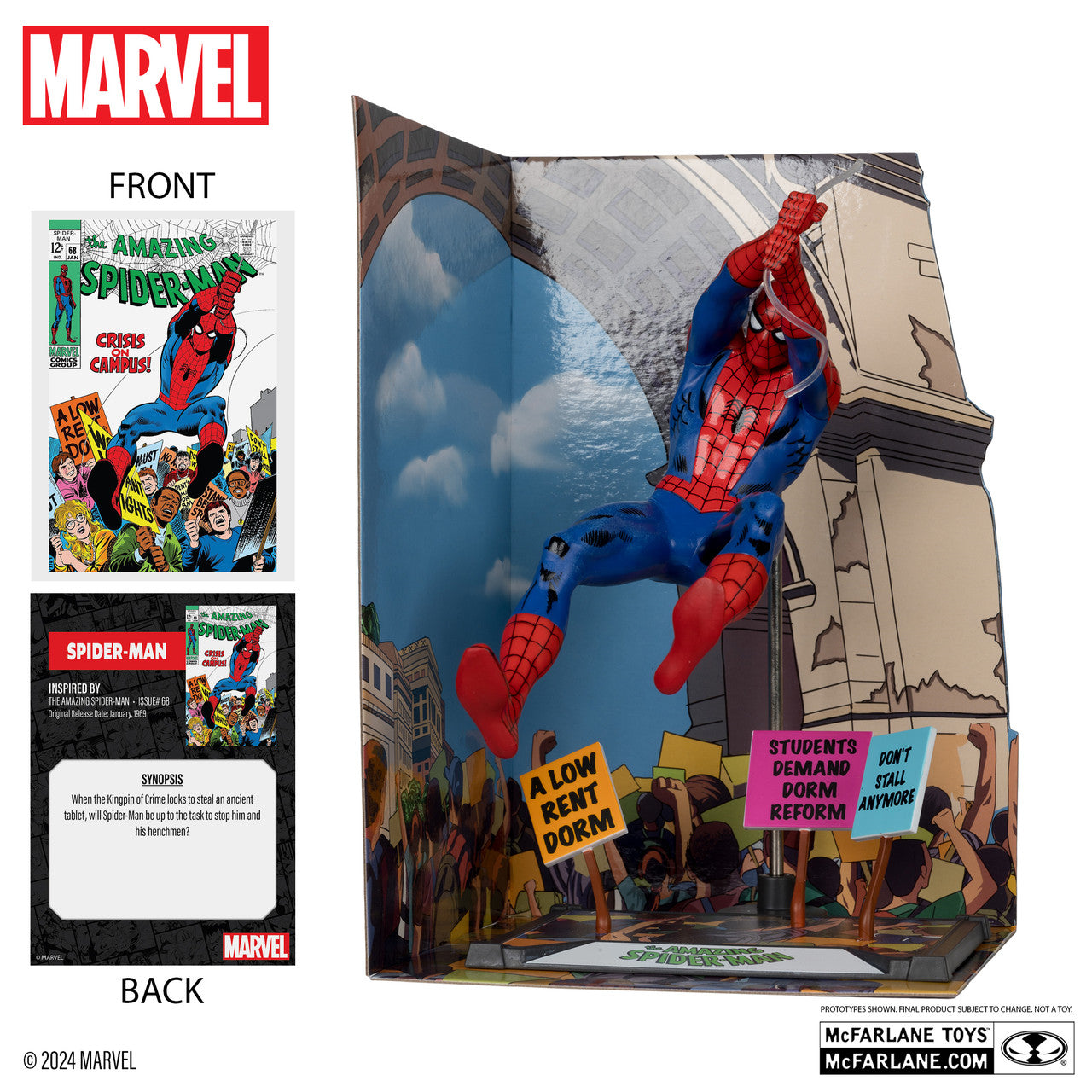 SPIDER-MAN BY MCFARLANE TOYS