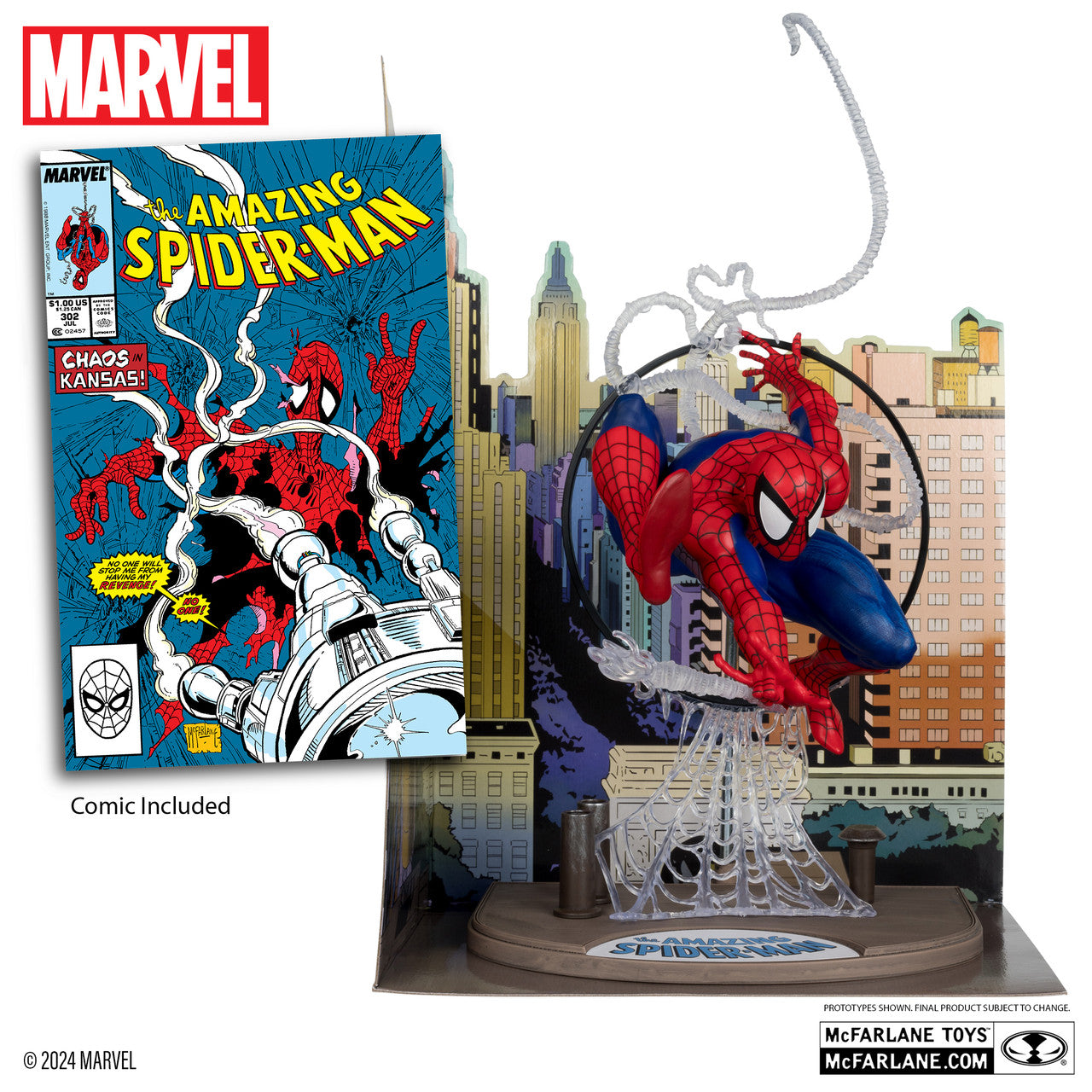SPIDER-MAN BY MCFARLANE TOYS