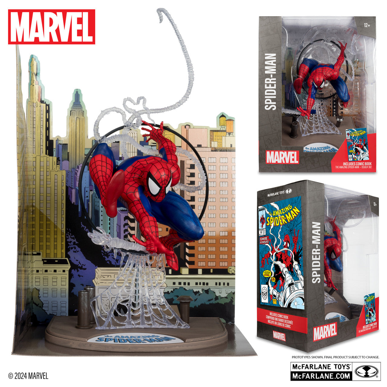 SPIDER-MAN BY MCFARLANE TOYS