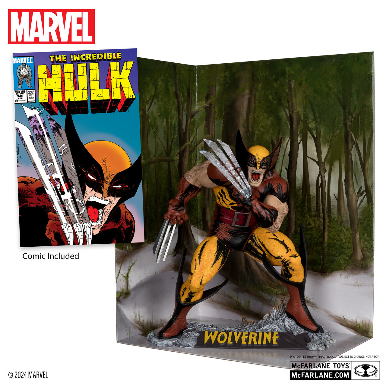 WOLVERINE BY MCFARLANE TOYS