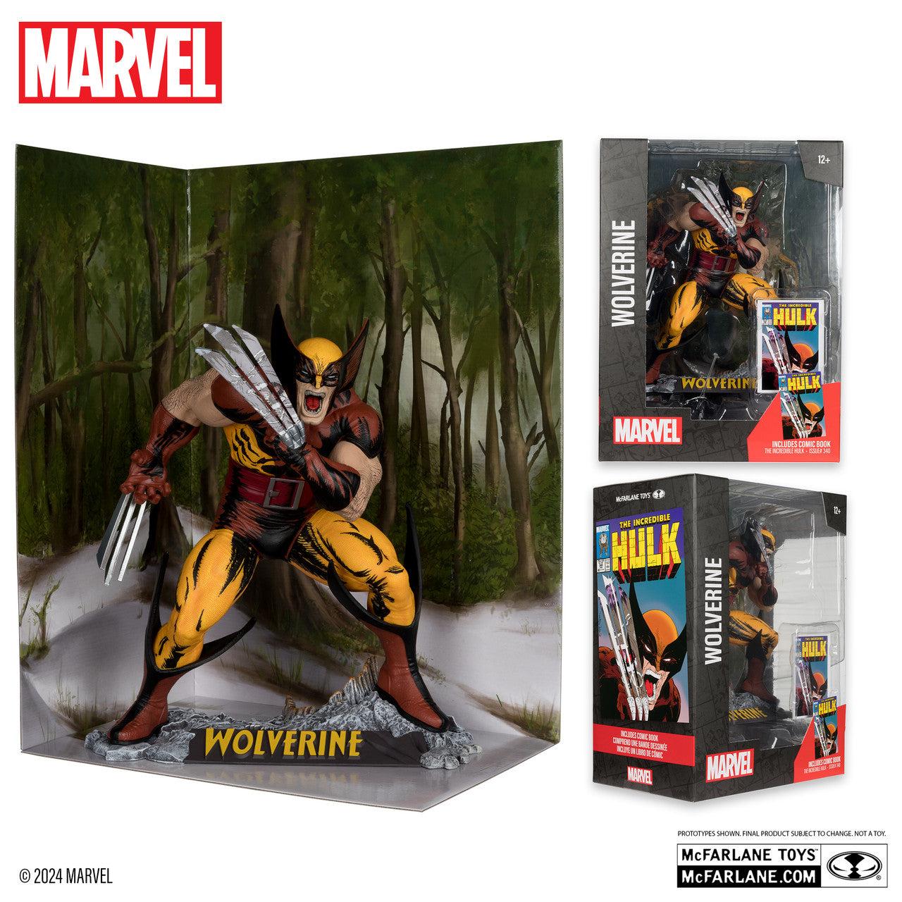 WOLVERINE BY MCFARLANE TOYS