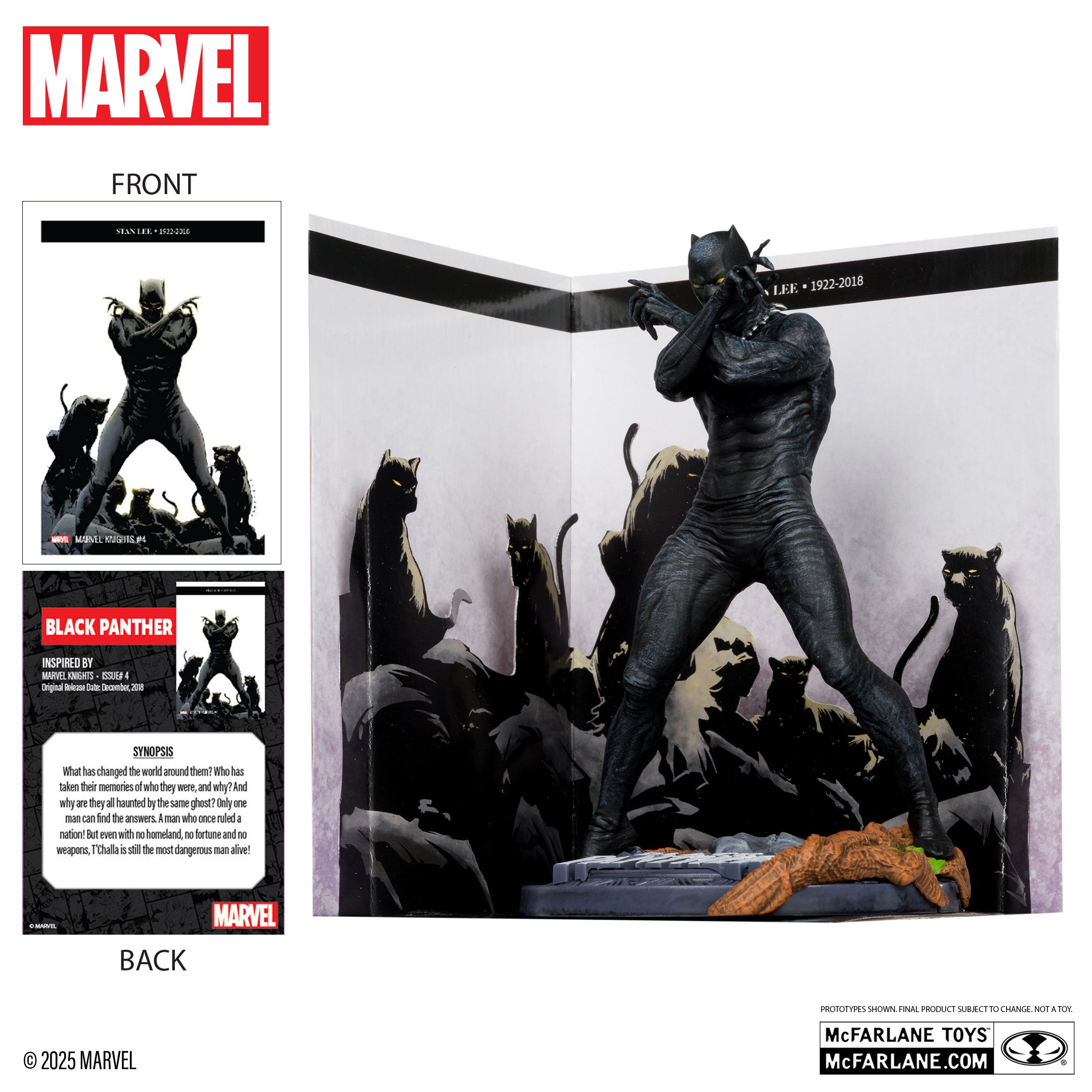 McFarlane Toys Marvel Black Panther 1:10TH Scale Marvel