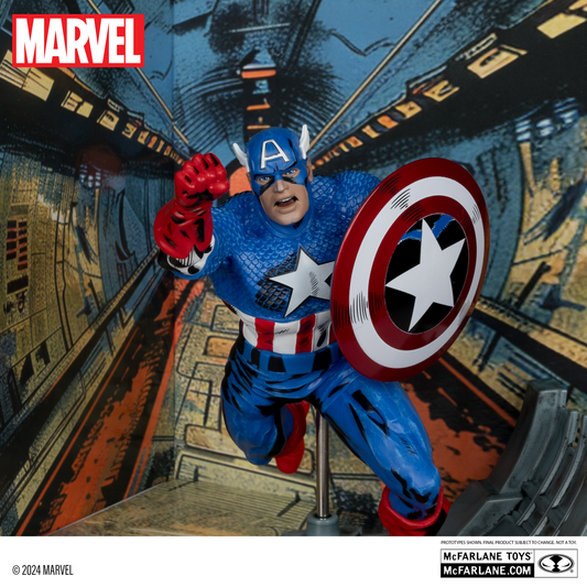 CAPTAIN AMERICA BY MCFARLANE TOYS
