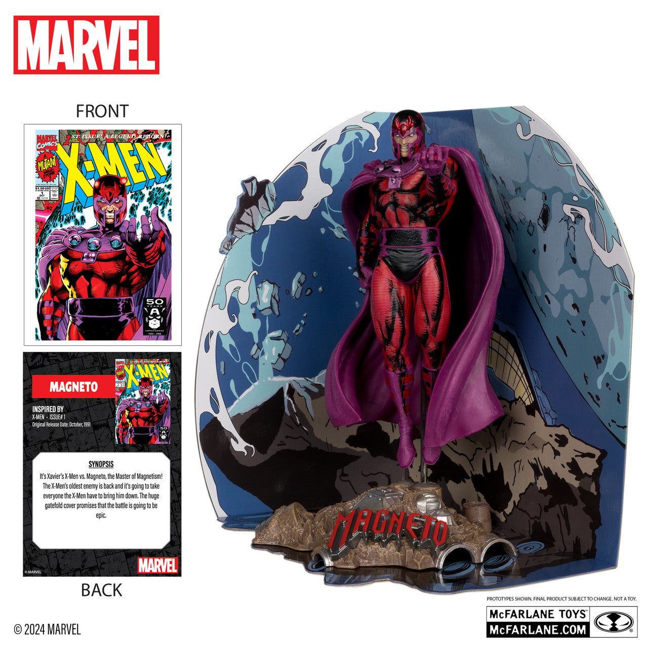 MAGNETO BY MCFARLANE TOYS