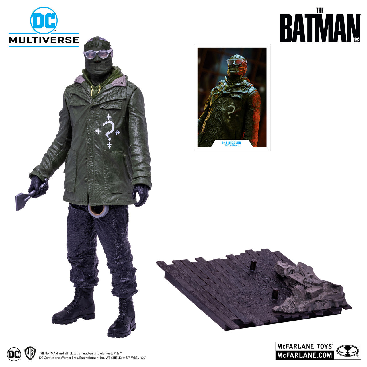 McFarlane Toys The Riddler 12" Statue - The Batman Movie
