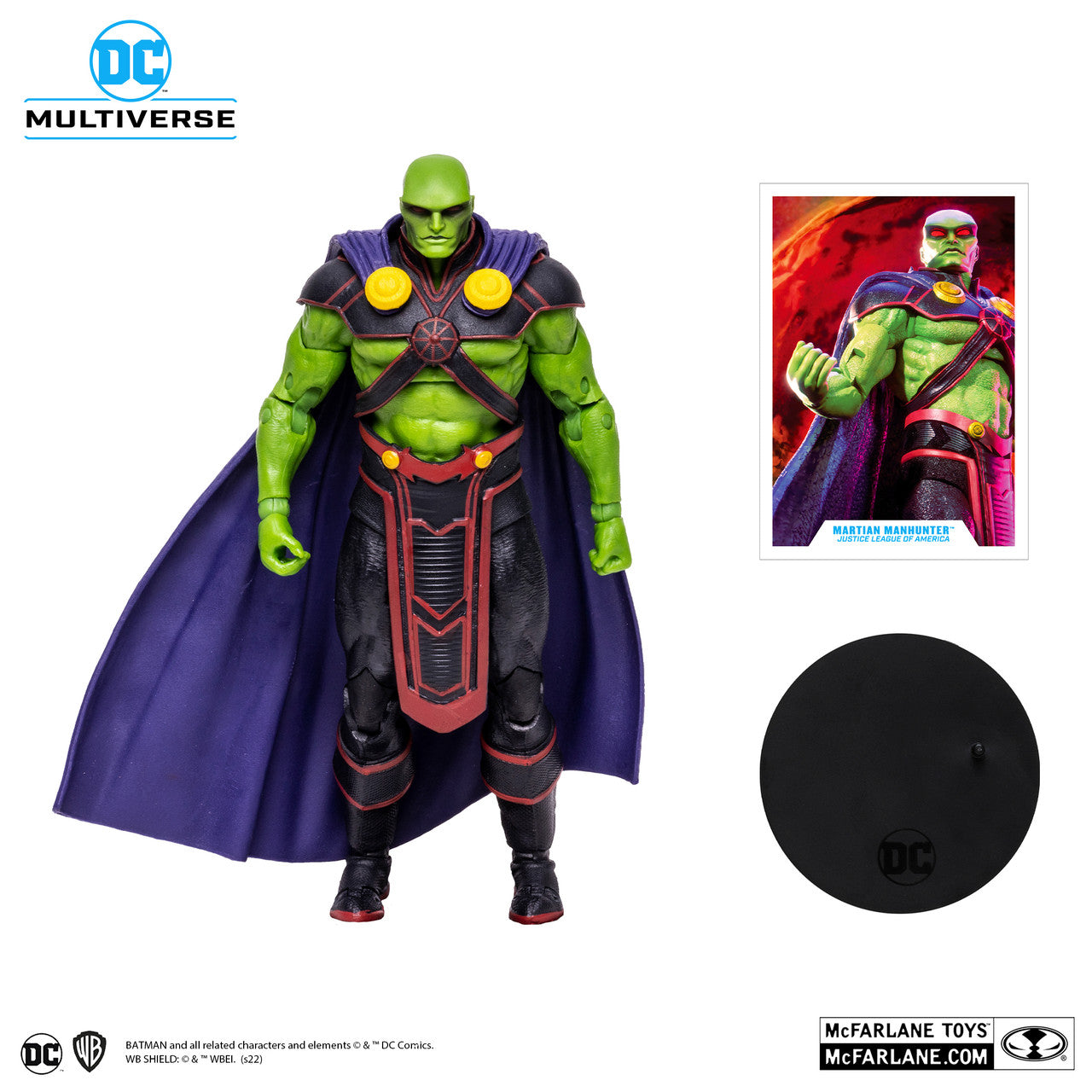 martian manhunter by mcfarlane toys