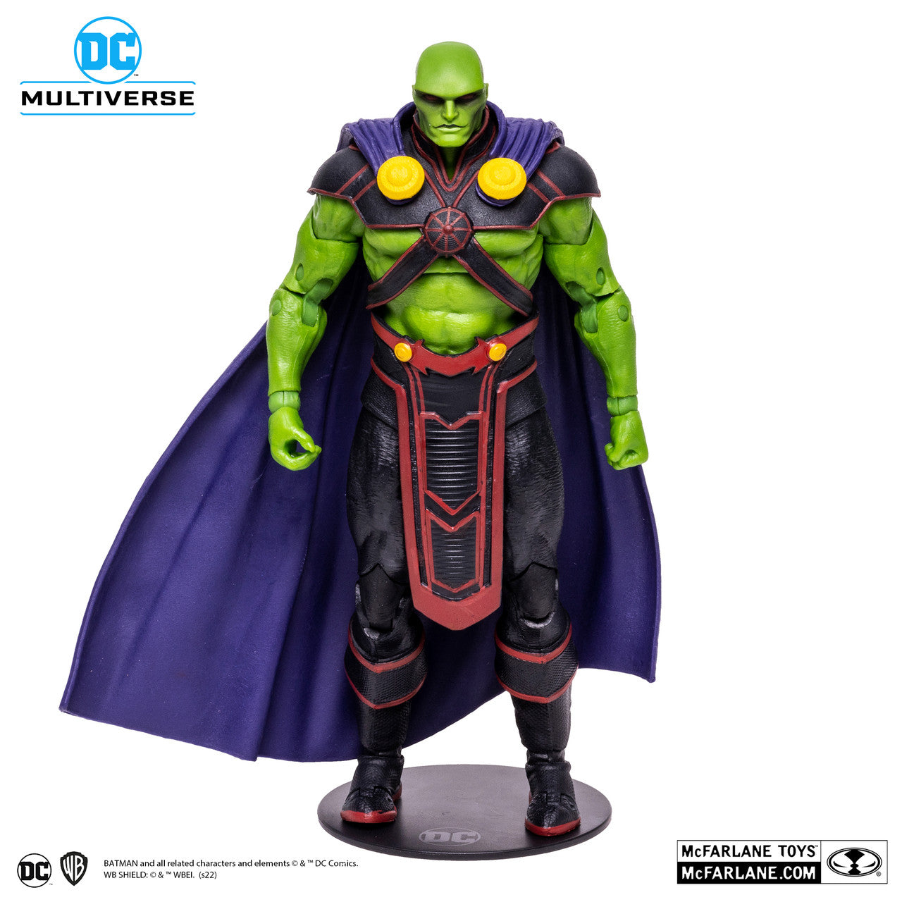 martian manhunter by mcfarlane toys