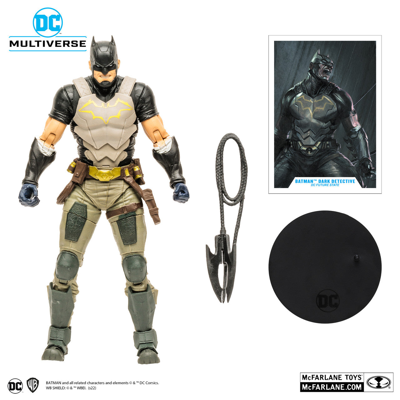 McFarlane Toys DC Multiverse Batman Dark Detective Gold Label