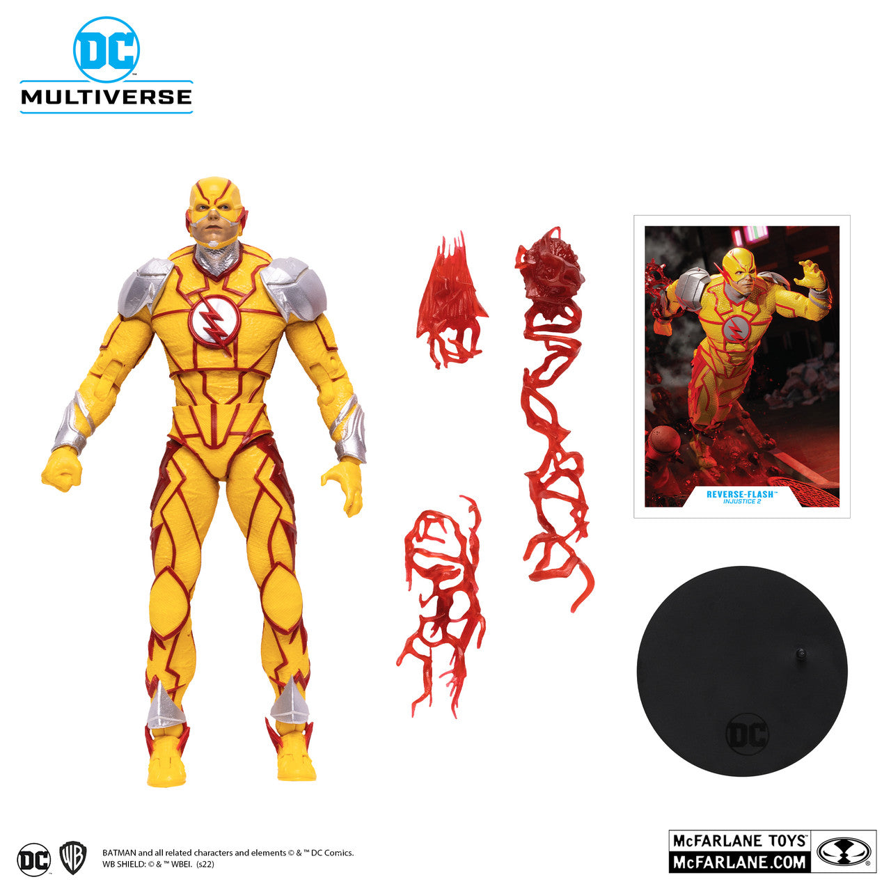 reverse flash by mcfarlane toys