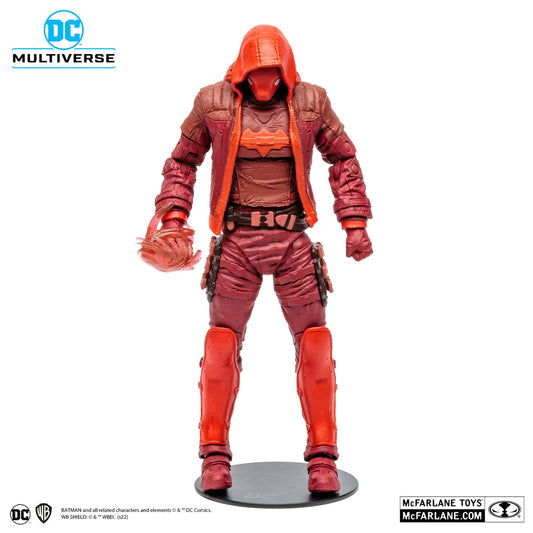 McFarlane Toys DC Multiverse Red Hood Monochrome Gold Label Arkham Knight Figure