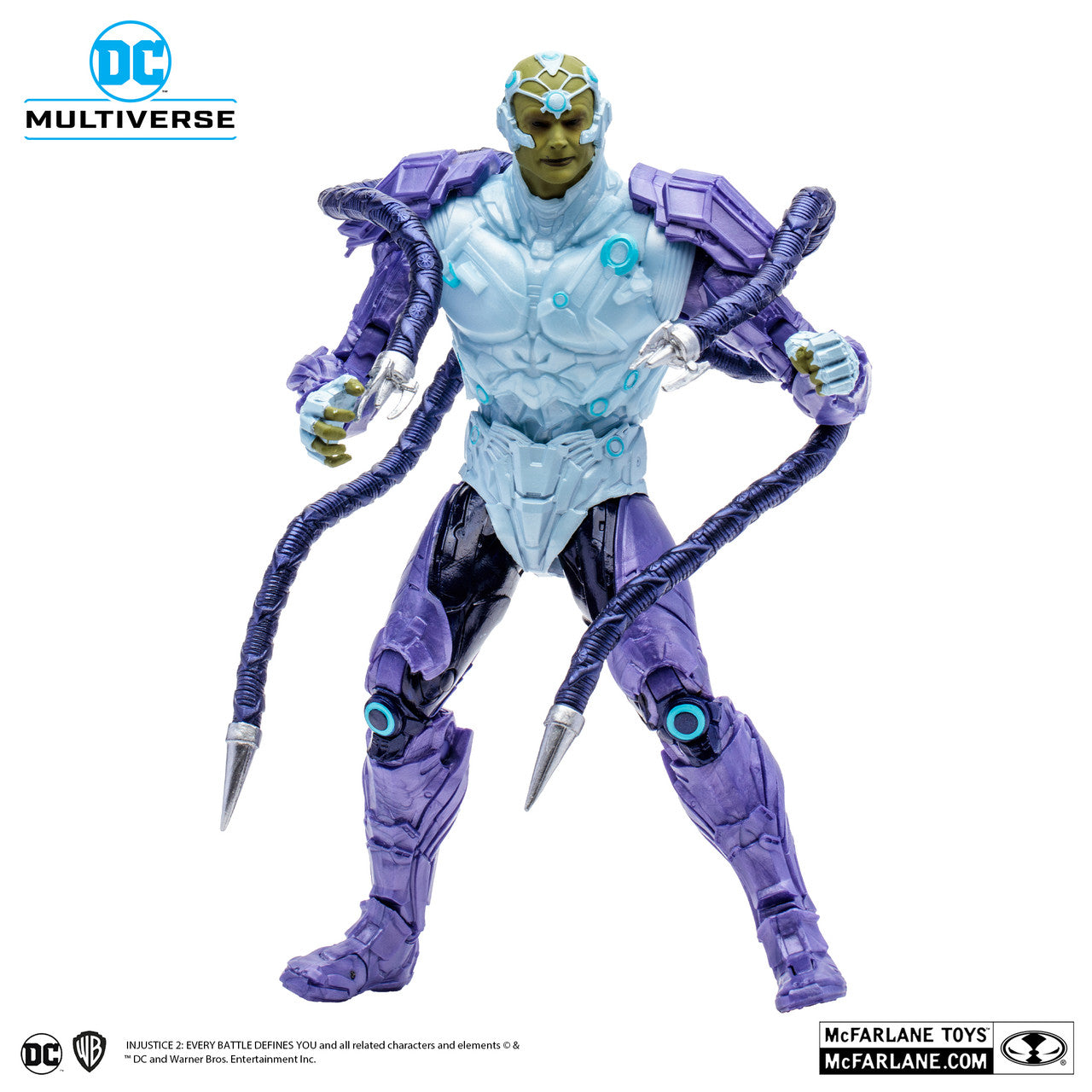platinum edition of brainiac from injustice 2