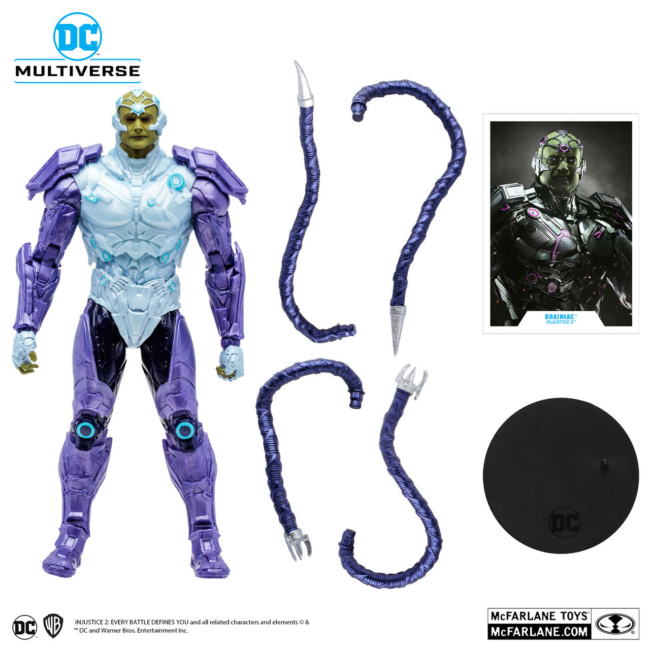 platinum edition of brainiac from injustice 2