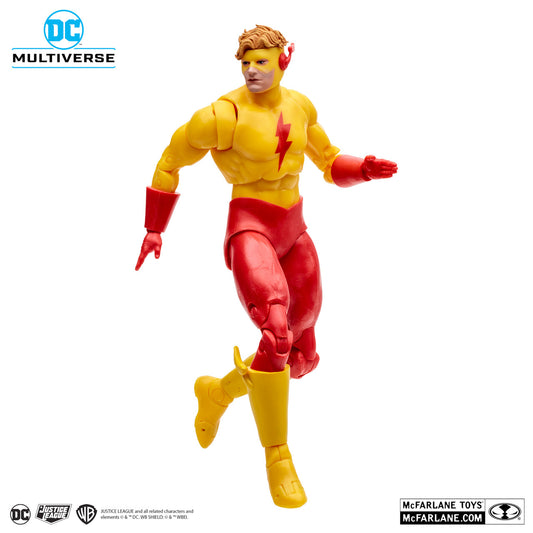 kid flash by mcfarlane toys