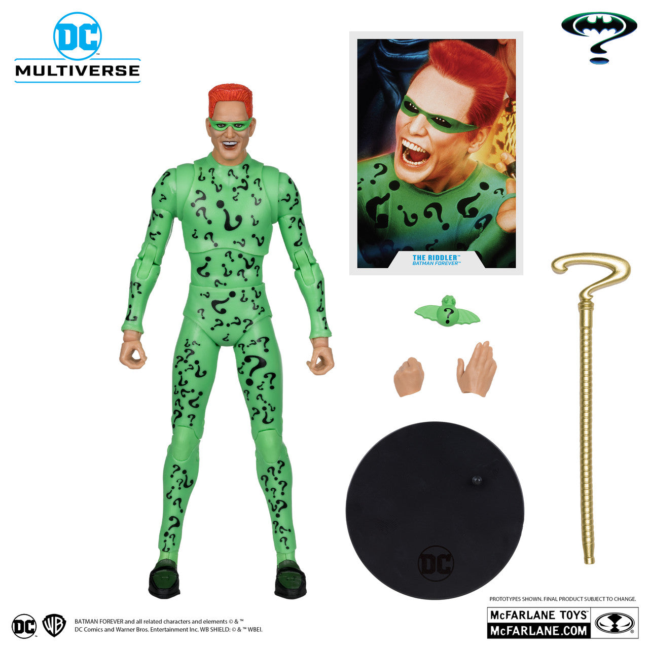 the riddler by mcfarlane toys