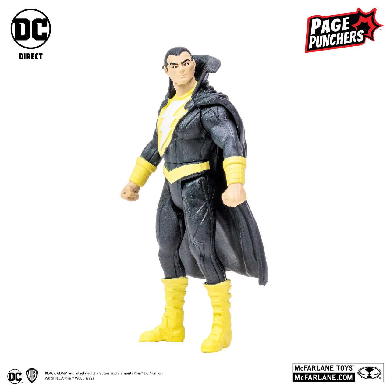 Page Punchers Black Adam 3" Figure With Comic
