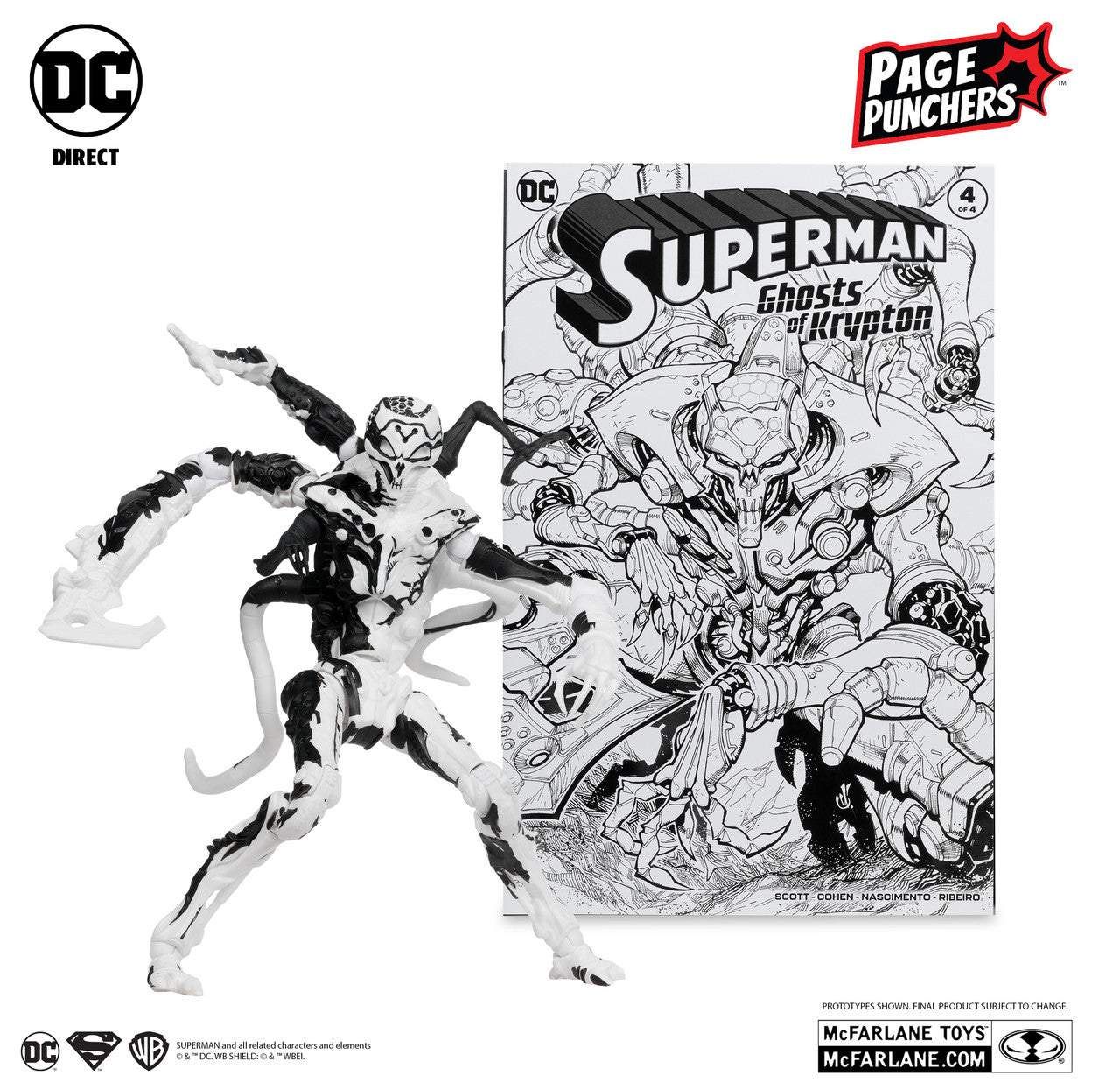 ghosts of krypton by mcfarlane toys