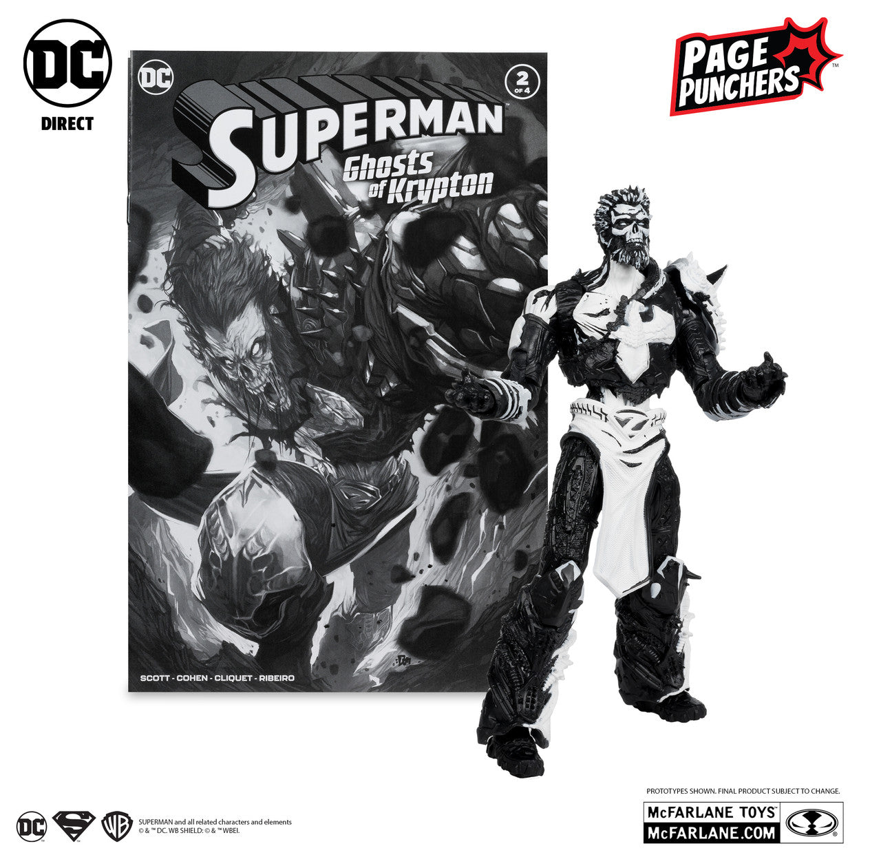 ghosts of krypton by mcfarlane toys