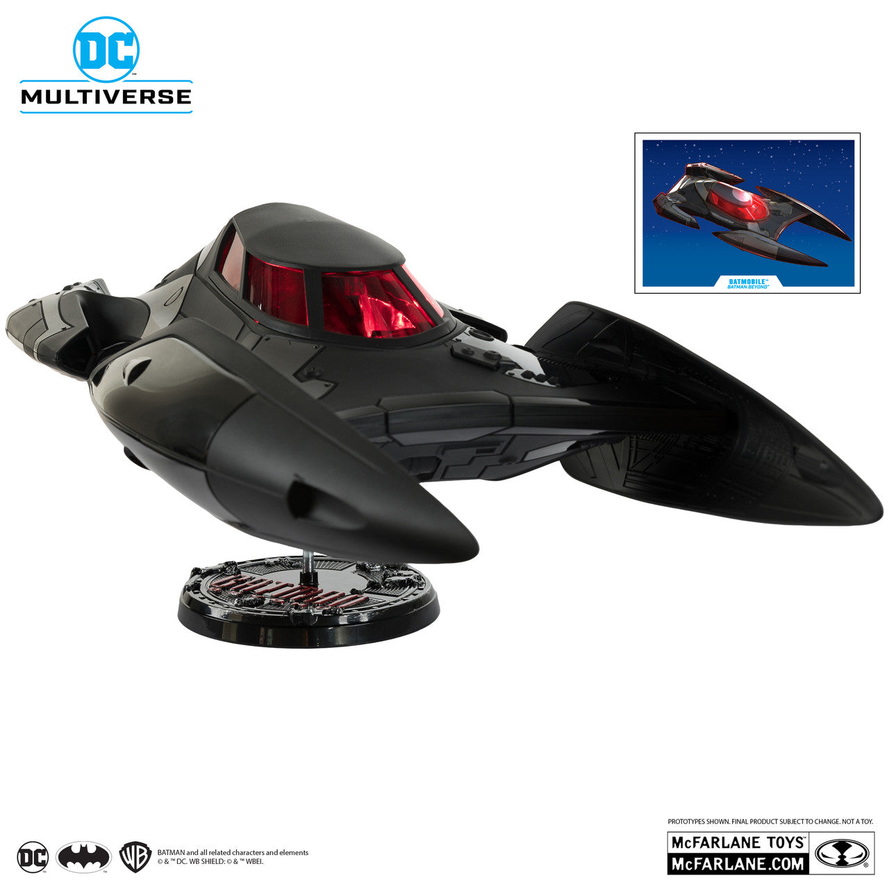 batmobile by mcfarlane toys